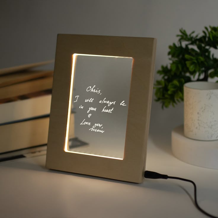 Handwritten Light Display